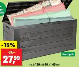 Thomas Philipps Gartenkissenbox ,,Woody" Angebot