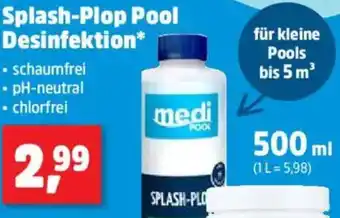 Thomas Philipps Medi Pool Splash-Plop Pool Desinfektion Angebot