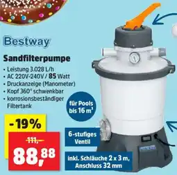 Thomas Philipps Bestway Sandfilterpumpe Angebot