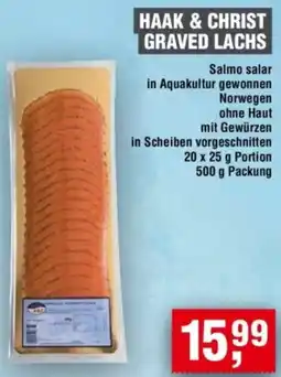 Handelshof Haak & christ graved lachs Angebot