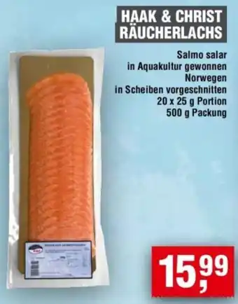 Handelshof Haak & christ räucherlachs Angebot
