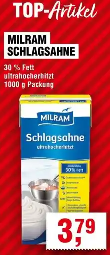 Handelshof Milram schlagsahne Angebot