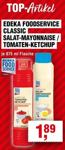 Handelshof Edeka foodservice classic salat-mayonnaise / tomaten-ketchup Angebot