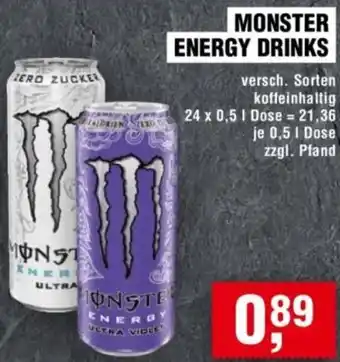 Handelshof Monster energy drinks Angebot