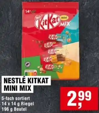 Handelshof Nestlé kitkat mini mix Angebot