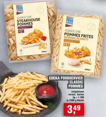 Handelshof Edeka foodservice classic pommes Angebot