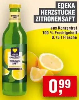 Handelshof Edeka herzstücke zitronensaft Angebot