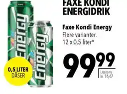 CITTI Markt Faxe Kondi Energy Angebot