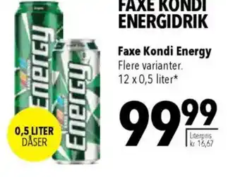 CITTI Markt Faxe Kondi Energy Angebot