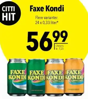 CITTI Markt Faxe Kondi Angebot
