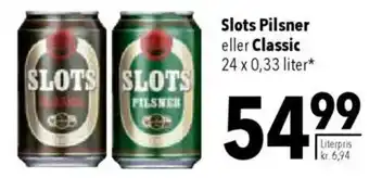 CITTI Markt Slots Pilsner eller Classic Angebot