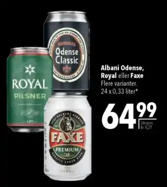 CITTI Markt Albani Odense, Royal eller Faxe Angebot