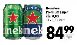 CITTI Markt Heineken Premium Lager eller 0,0% Angebot