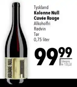 CITTI Markt Kolonne Null Cuvée Rouge Angebot
