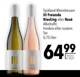 CITTI Markt III Freunde Riesling eller Rosé Angebot