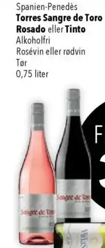 CITTI Markt Torres Sangre de Toro Rosado eller Tinto Angebot