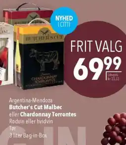 CITTI Markt Butcher's Cut Malbec eller Chardonnay Torrontes Angebot