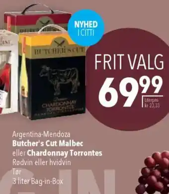 CITTI Markt Butcher's Cut Malbec eller Chardonnay Torrontes Angebot