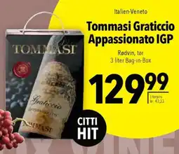 CITTI Markt Tommasi Graticcio Appassionato IGP Angebot