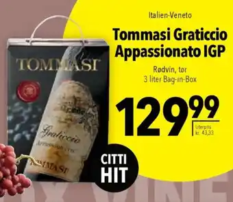 CITTI Markt Tommasi Graticcio Appassionato IGP Angebot