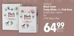CITTI Markt Black Tower Fruity White eller Pink Rosé Angebot
