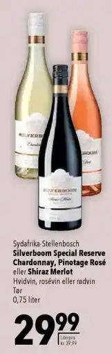 CITTI Markt Silverboom Special Reserve Chardonnay, Pinotage Rosé eller Shiraz Merlot Angebot