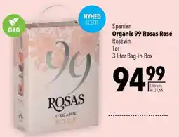 CITTI Markt Organic 99 Rosas Rosé Angebot