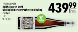 CITTI Markt Reichsrat von Buhl Økologisk Forster Pechstein Riesling Angebot