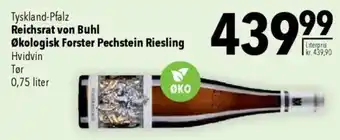 CITTI Markt Reichsrat von Buhl Økologisk Forster Pechstein Riesling Angebot
