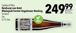 CITTI Markt Reichsrat von Buhl Økologisk Forster Ungeheuer Riesling Angebot