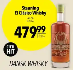 CITTI Markt Stauning El Clásico Whisky Angebot