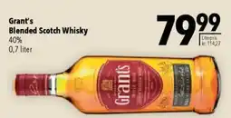 CITTI Markt Grant's Blended Scotch Whisky 40% Angebot