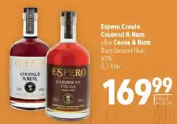 CITTI Markt Espero Creole Coconut & Rum eller Cocoa & Rum Angebot
