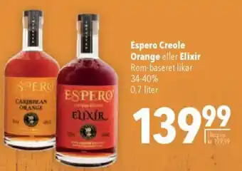 CITTI Markt Espero Creole Orange eller Elixir Angebot