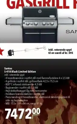 CITTI Markt Santos S-418 Black Limited Edition Angebot
