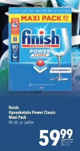 CITTI Markt finish Opvasketabs Power Classic Maxi Pack Angebot