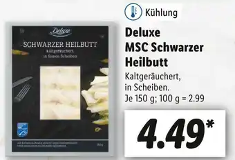 Lidl Deluxe msc schwarzer heilbutt Angebot