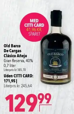 CITTI Markt Old Barco De Cargas Clásico Añejo Angebot