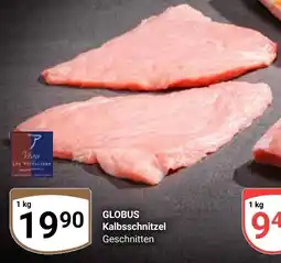 Globus GLOBUS Kalbsschnitzel Angebot
