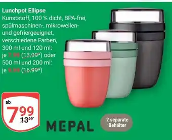 Globus MEPAL Lunchpot Ellipse Angebot