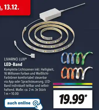 Lidl Livarno lux led-band Angebot