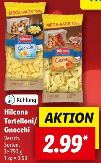 Lidl Hilcona tortelloni oder gnocchi Angebot