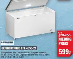 Handelshof Liebherr gefriertruhe efl 4655-21 Angebot