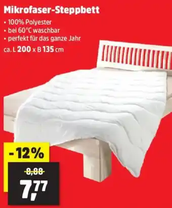 Thomas Philipps Mikrofaser-Steppbett Angebot