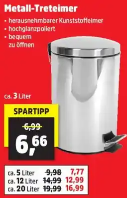 Thomas Philipps Metall-Treteimer Angebot