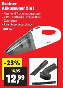 Thomas Philipps Grafner Akkusauger 2in1 Angebot