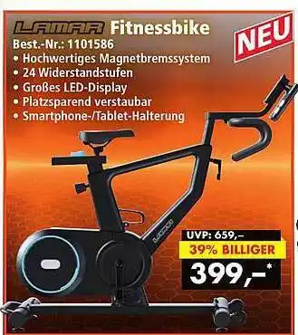 Norma24 Lamar Fitnessbike Angebot