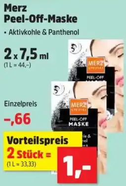 Thomas Philipps Merz Peel-Off-Maske Angebot
