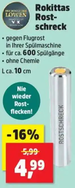 Thomas Philipps Rokittas Rostschreck Angebot