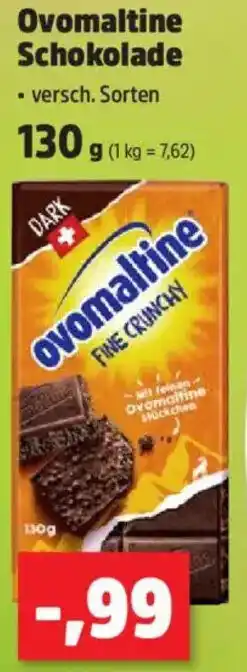 Thomas Philipps Ovomaltine Schokolade Angebot